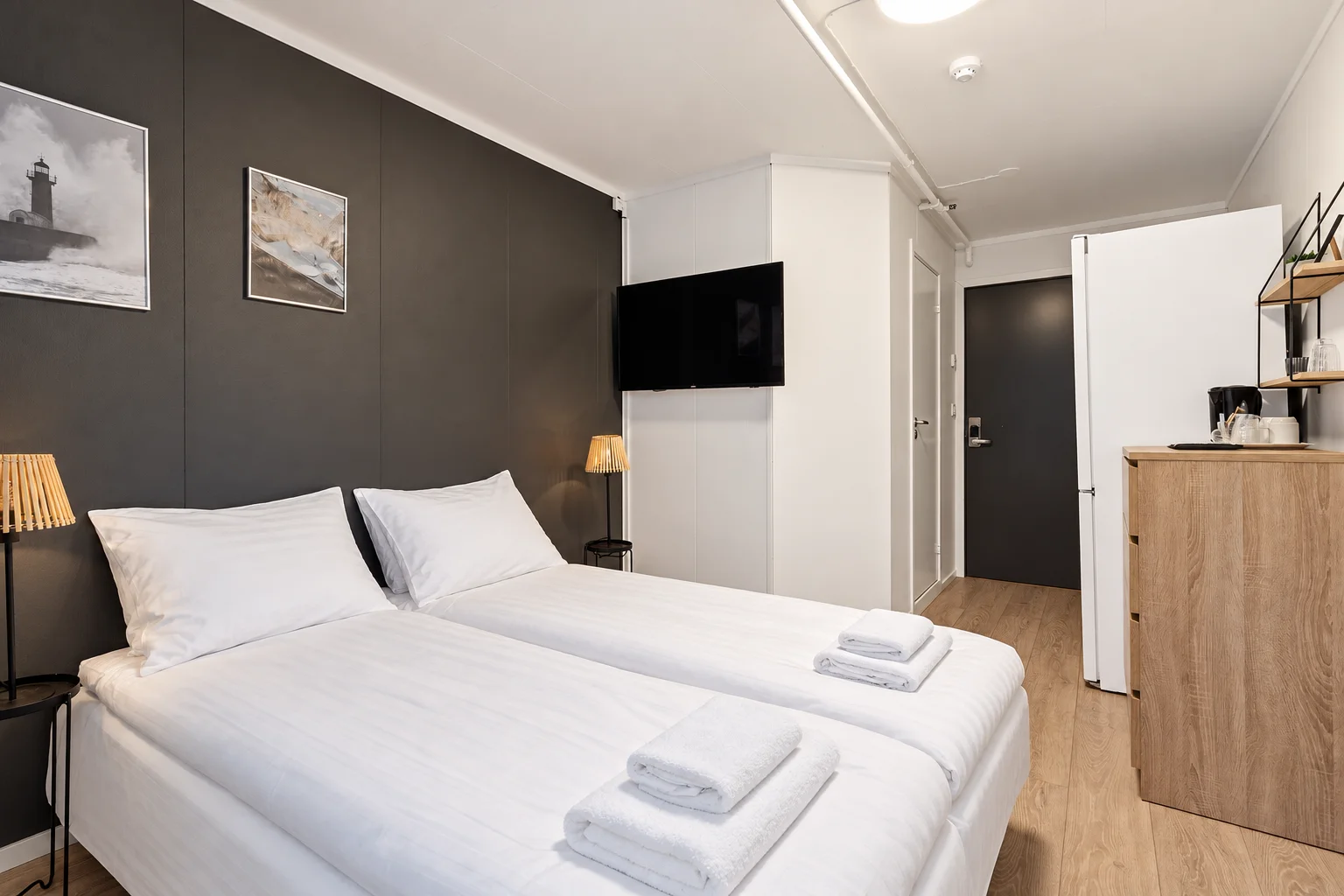 经济双人房 · 2号楼 · Marina Hotel Lofoten