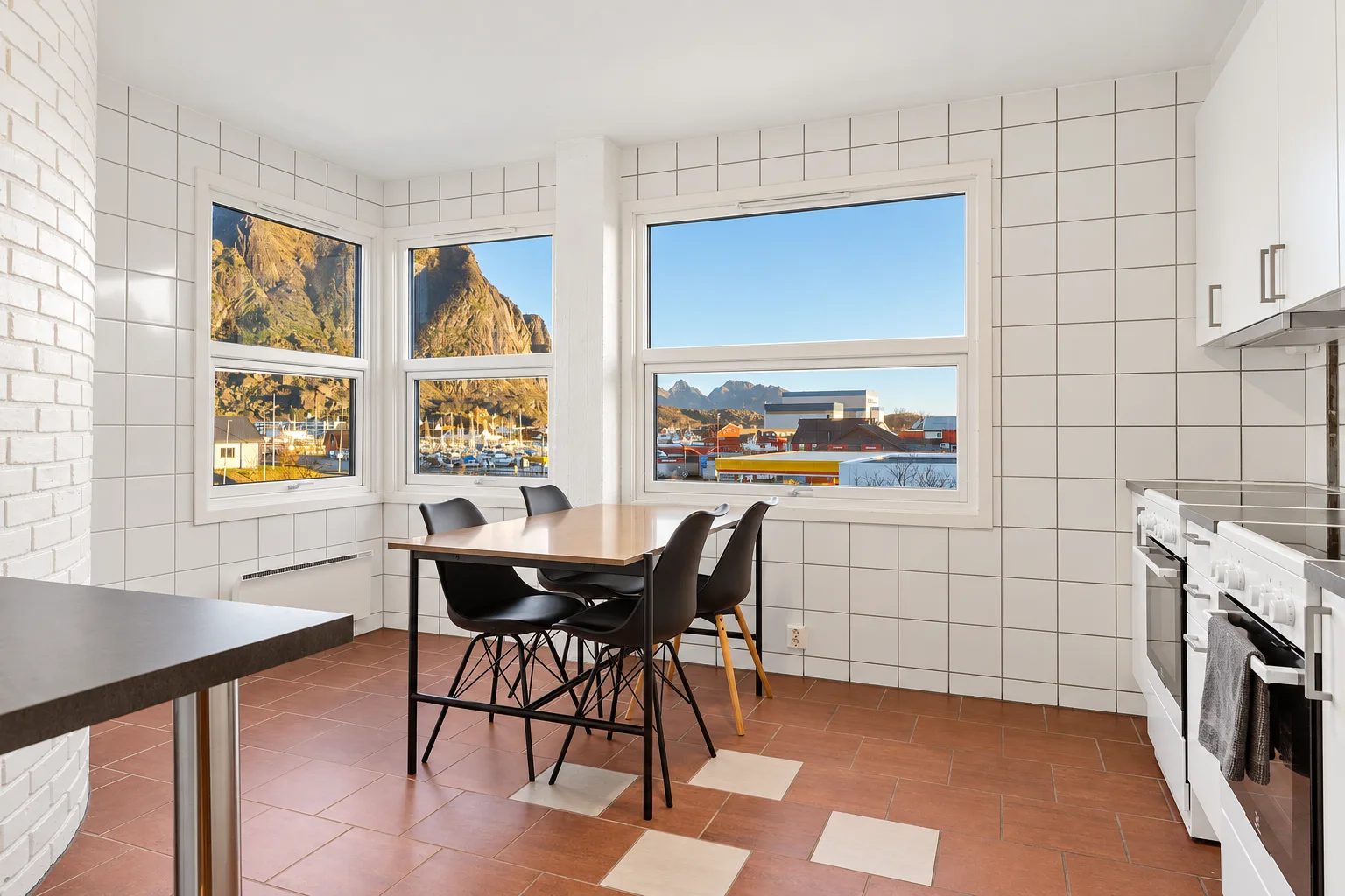 共用厨房 · Marina Hotel Lofoten