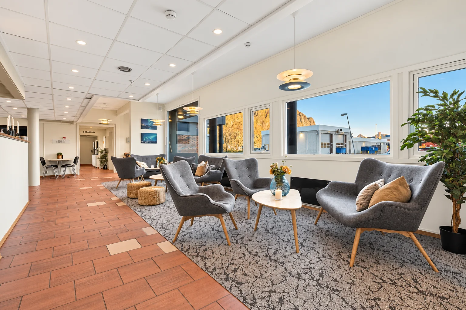 大堂与公共空间 · Marina Hotel Lofoten