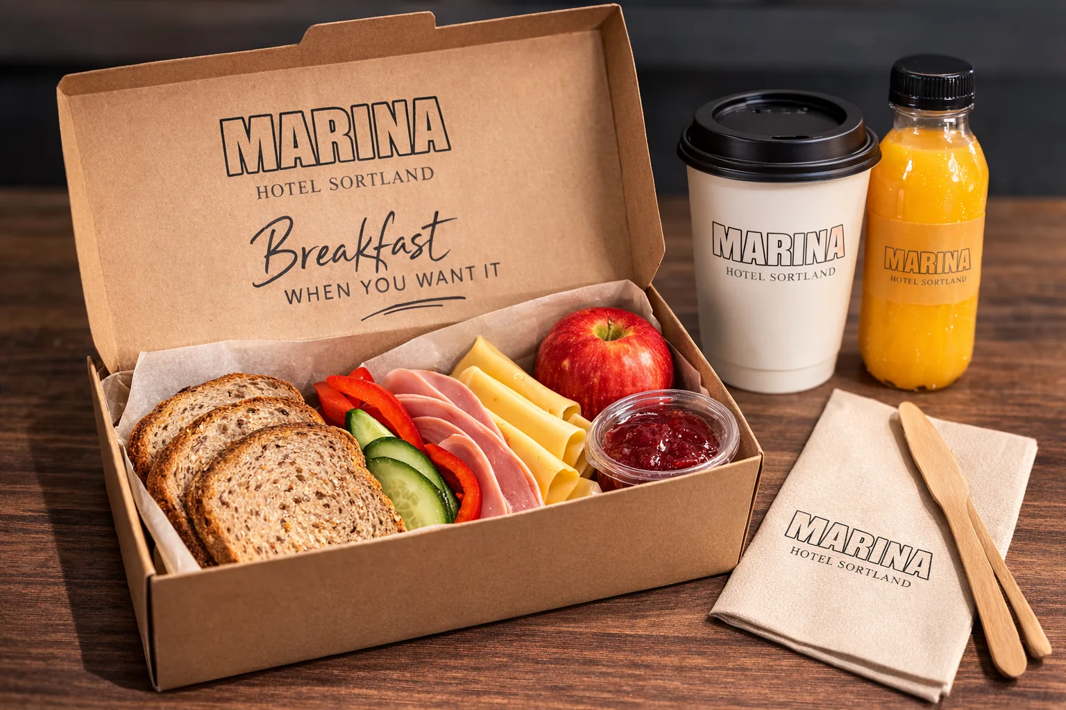 An easy start to your day · Marina Hotel Sortland